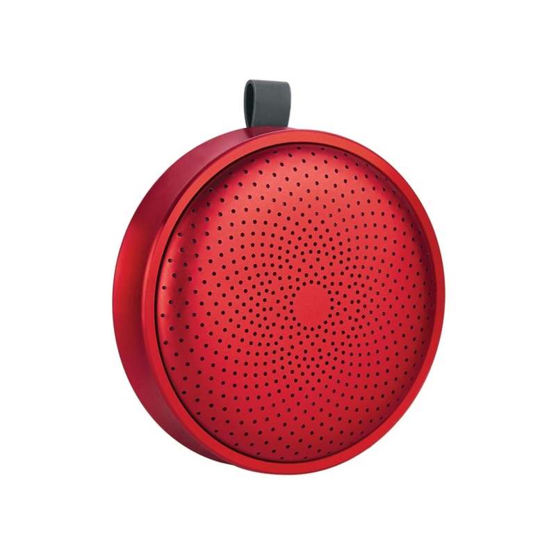 Rombica Mysound Circula Red, красный с логотипом