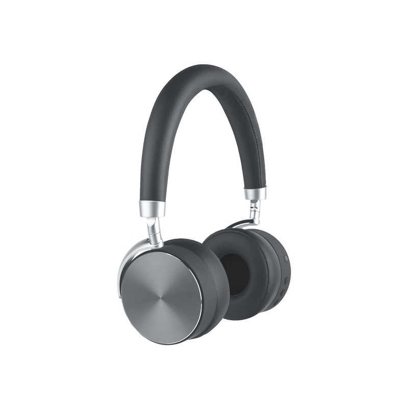 Беспроводные наушники Rombica mysound BH-13 Gray ANC, серый (Р) с логотипом