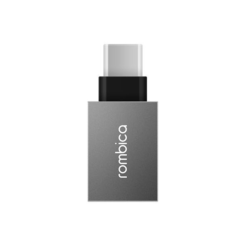 Rombica Type-C Adapter M, металлический с логотипом