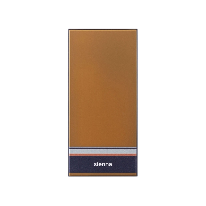 Внешний аккумулятор Rombica NEO ARIA WIRELESS SIENNA, коричневый с логотипом