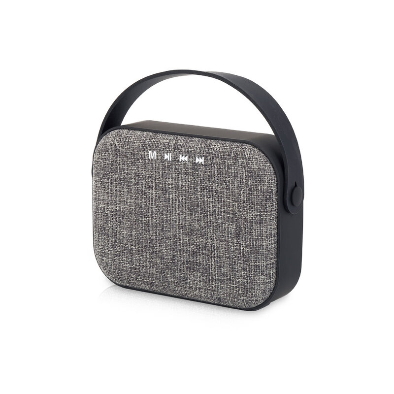 Портативная колонка Rombica Mysound Mia, серый (Р) с логотипом