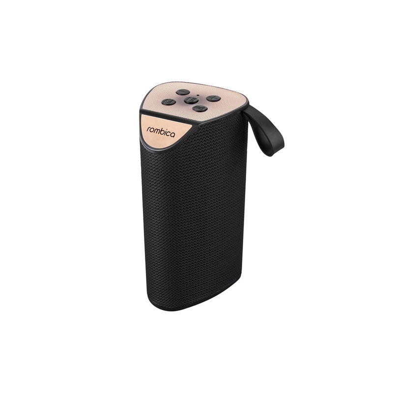 Портативная акустика Rombica mysound Tetria Black с логотипом