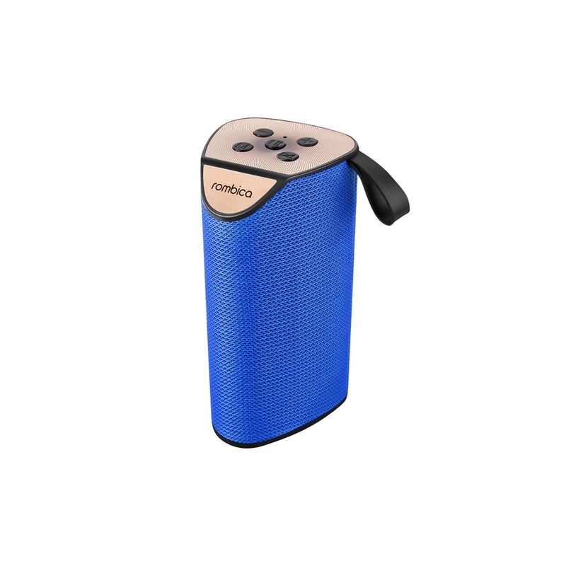 Портативная акустика Rombica mysound Tetria Blue (Р) с логотипом
