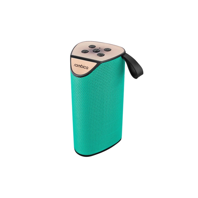 Портативная акустика Rombica mysound Tetria Green (Р) с логотипом