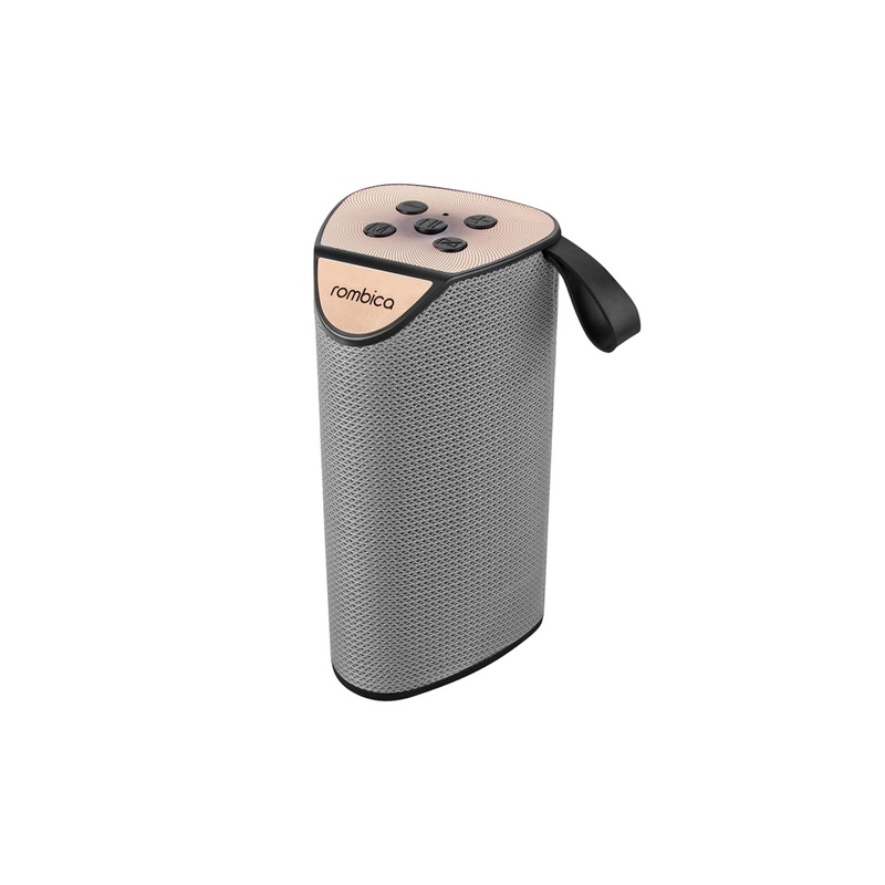 Портативная акустика Rombica mysound Tetria Grey (Р) с логотипом
