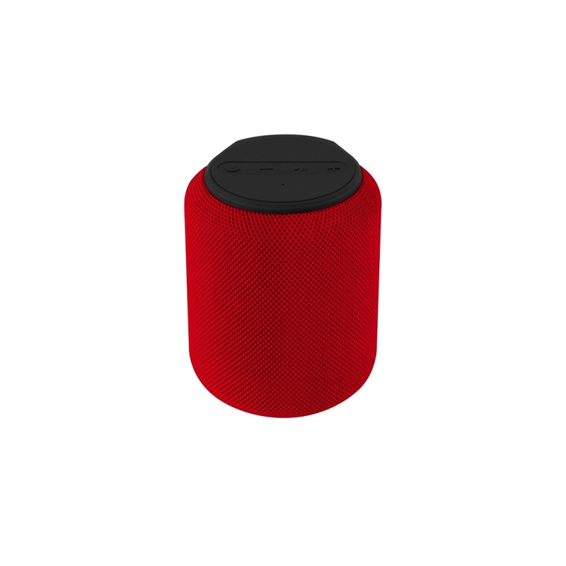 Портативная колонка «mySound Clario», 15 Вт Red с логотипом