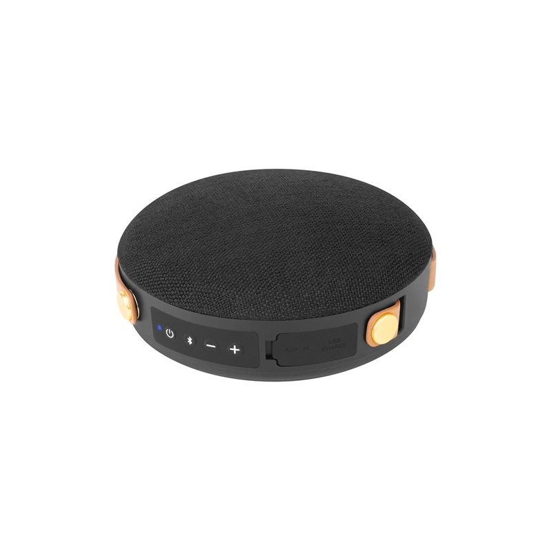 Портативная колонка «mySound Cleo», 8 Вт Black с логотипом