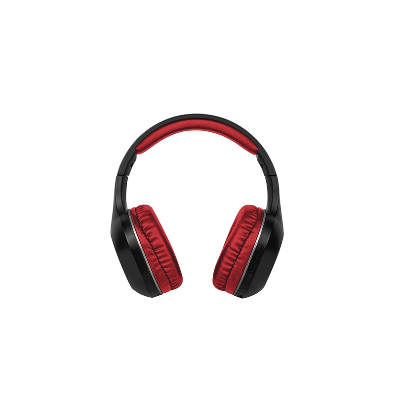 Беспроводные наушники Rombica mySound BH-17 ANC Red (Р) с логотипом