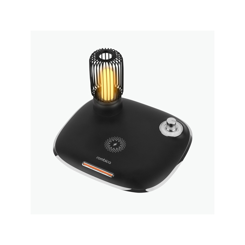 Беспроводное зарядное устройство Rombica NEO Tomas Quick Black (Р) с логотипом