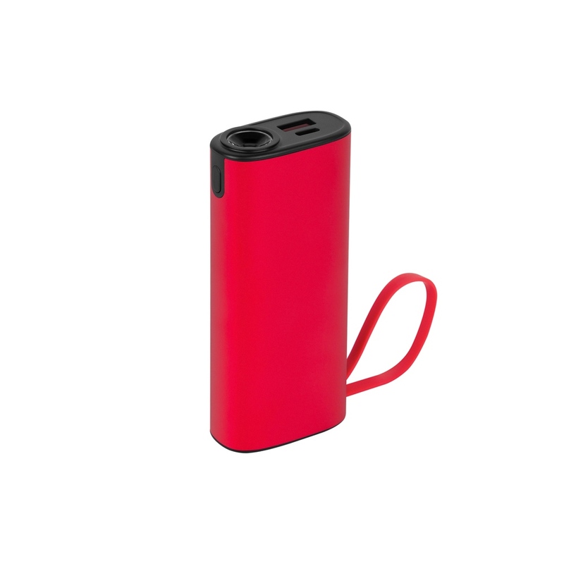 Внешний аккумулятор Rombica NEO Tech Red с логотипом