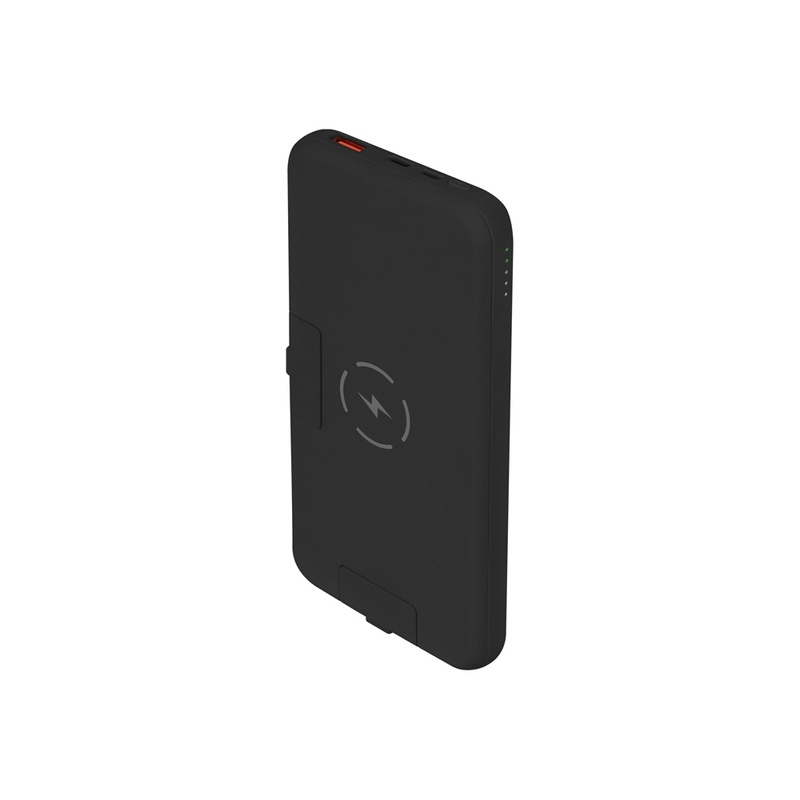 Внешний аккумулятор Rombica NEO Wireless PD Black с логотипом