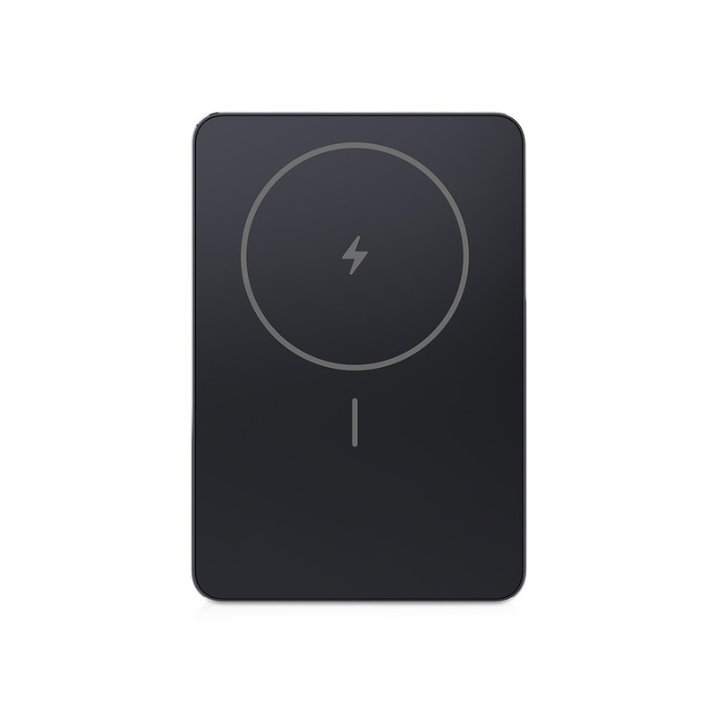 Внешний аккумулятор Xiaomi Super Slim Magnetic Power Bank 5000 Black с логотипом