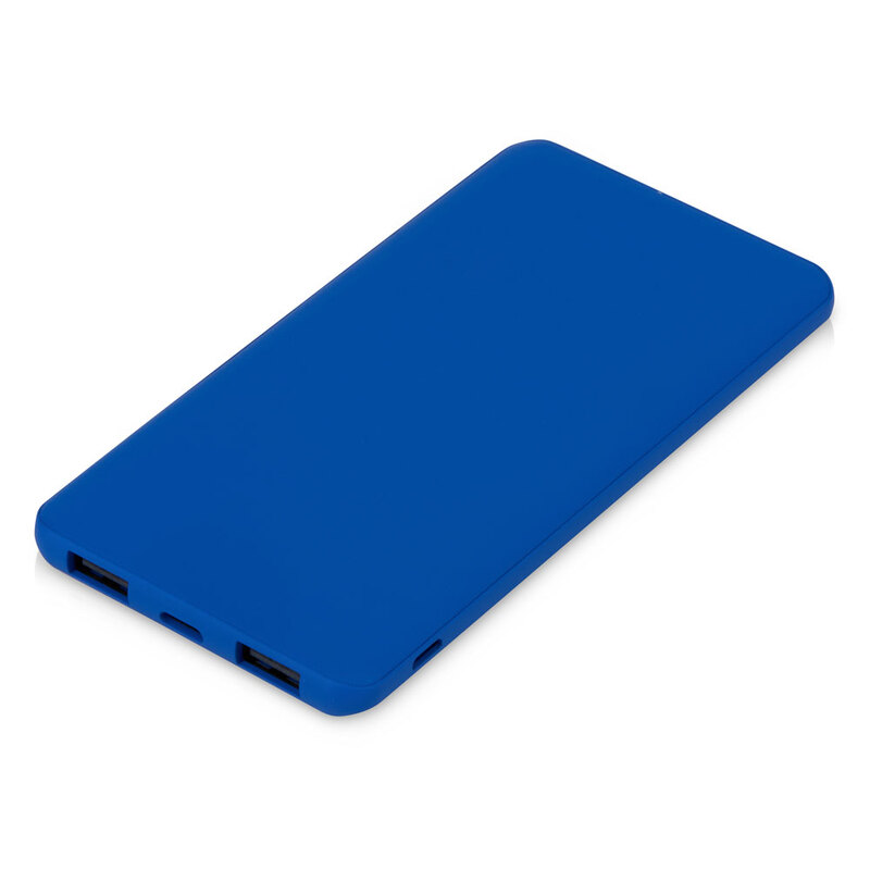 Внешний аккумулятор "Powerbank C1", 5000 mAh, синий с логотипом