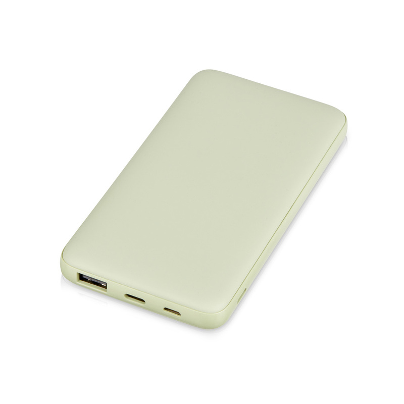 Внешний аккумулятор "Reserve Pro", 10 000 mah, оливковый с логотипом