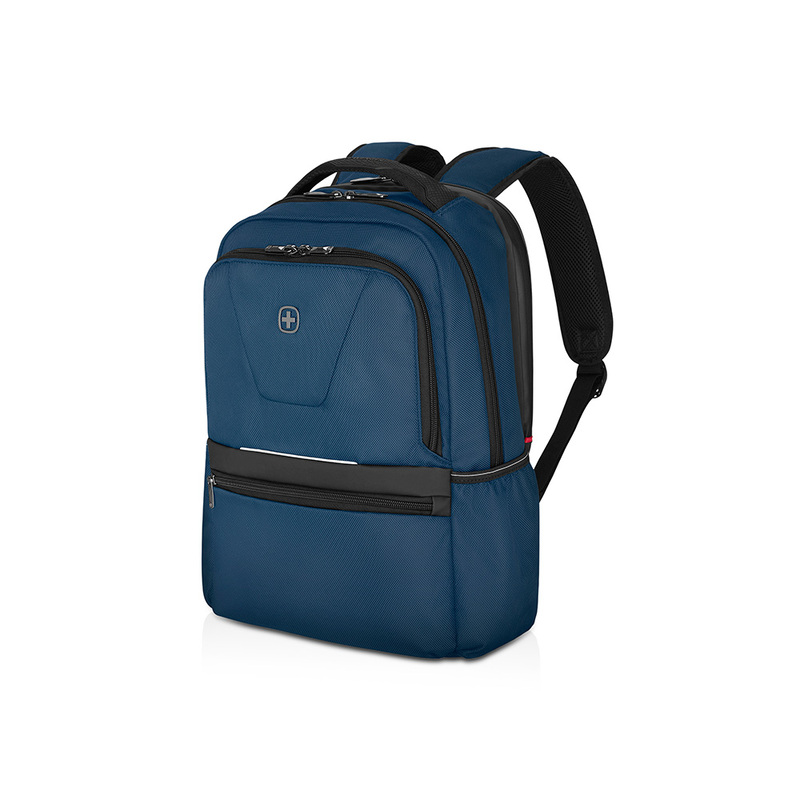 Рюкзак WENGER XE Resist 16", синий, переработанный ПЭТ/Полиэстер, 30х20х44 см, 23 л. с логотипом