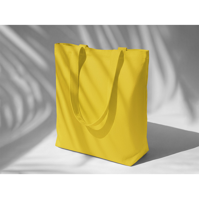 Сумка из хлопка «Carryme 105», желтый с логотипом