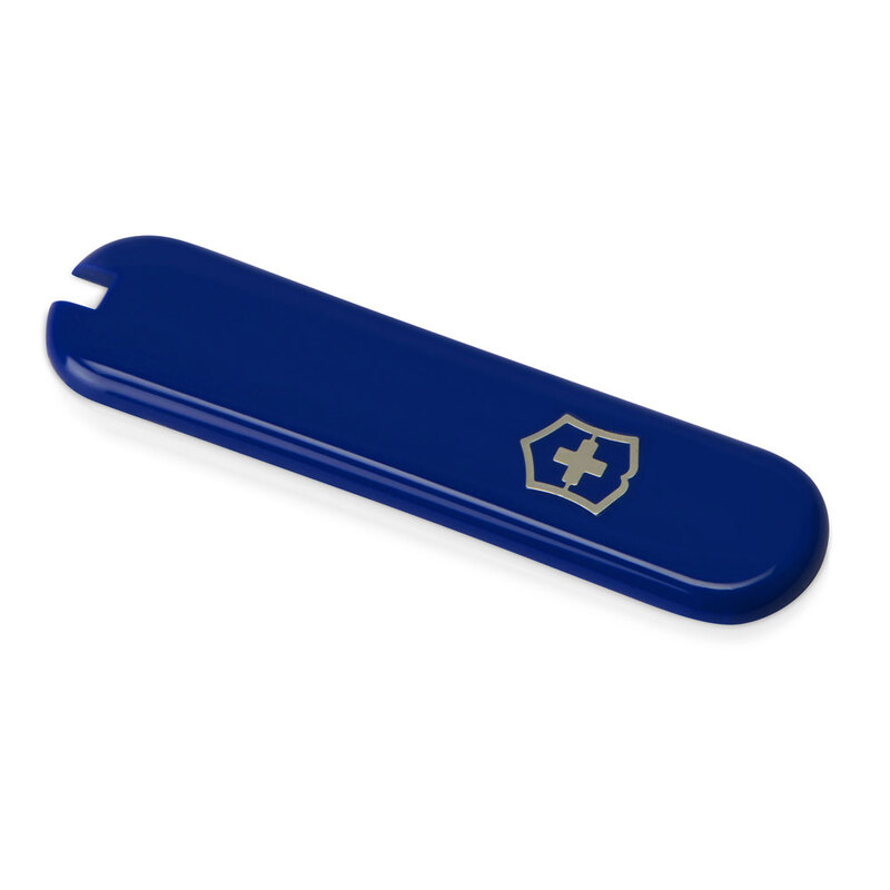 Передняя накладка VICTORINOX 58 мм, пластиковая, синяя с логотипом