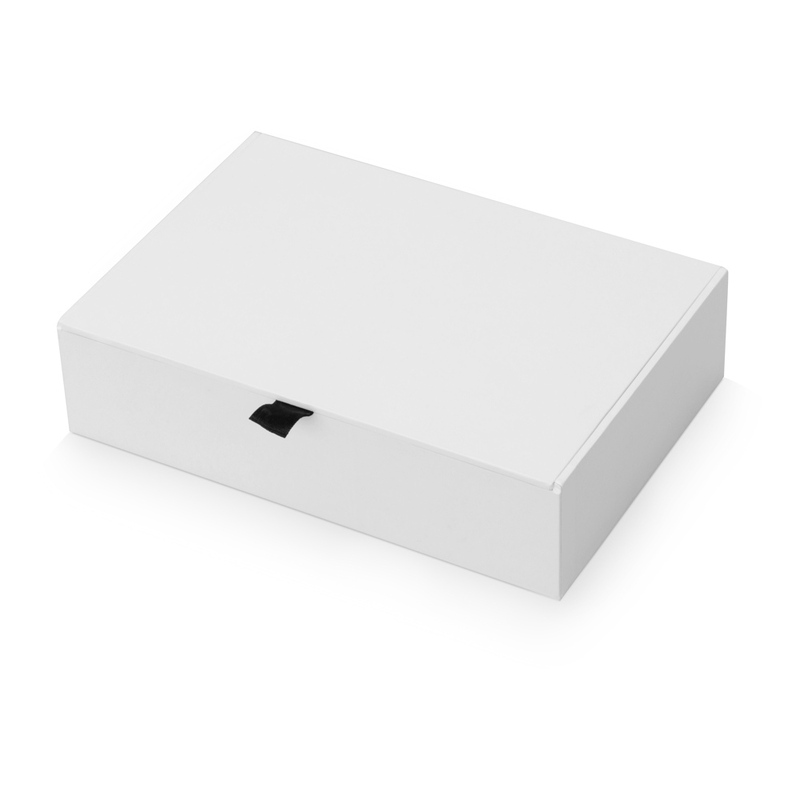 Коробка подарочная White S с логотипом