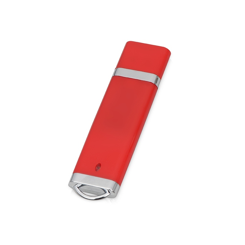 Флеш-карта USB 2.0 16 Gb «Орландо», красный с логотипом