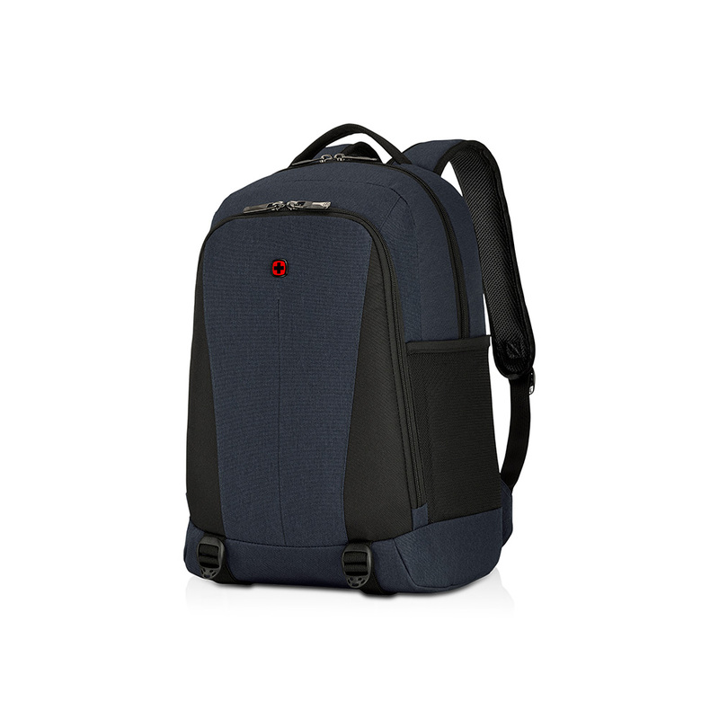 Рюкзак WENGER Oryson 16", серый/чёрный, переработанный ПЭТ/Полиэстер, 32х45х19 см, 25 л. с логотипом