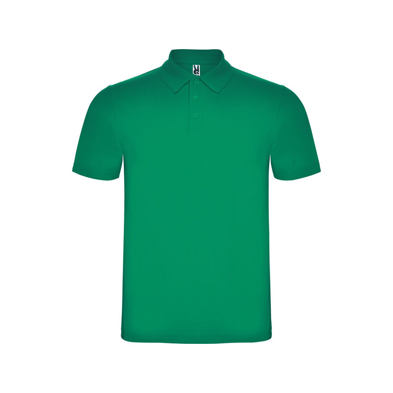 Рубашка поло "Austral" мужская, зеленый с логотипом