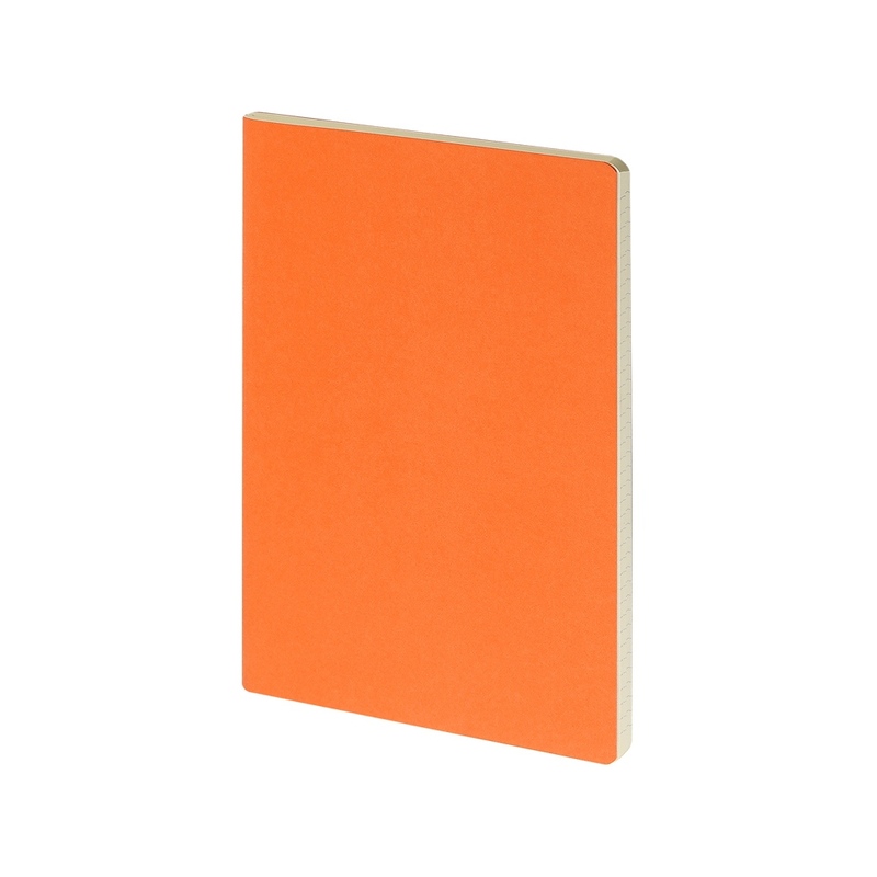 Бизнес-тетрадь А4 "Pragmatic",  40л., клетка, оранжевый с логотипом