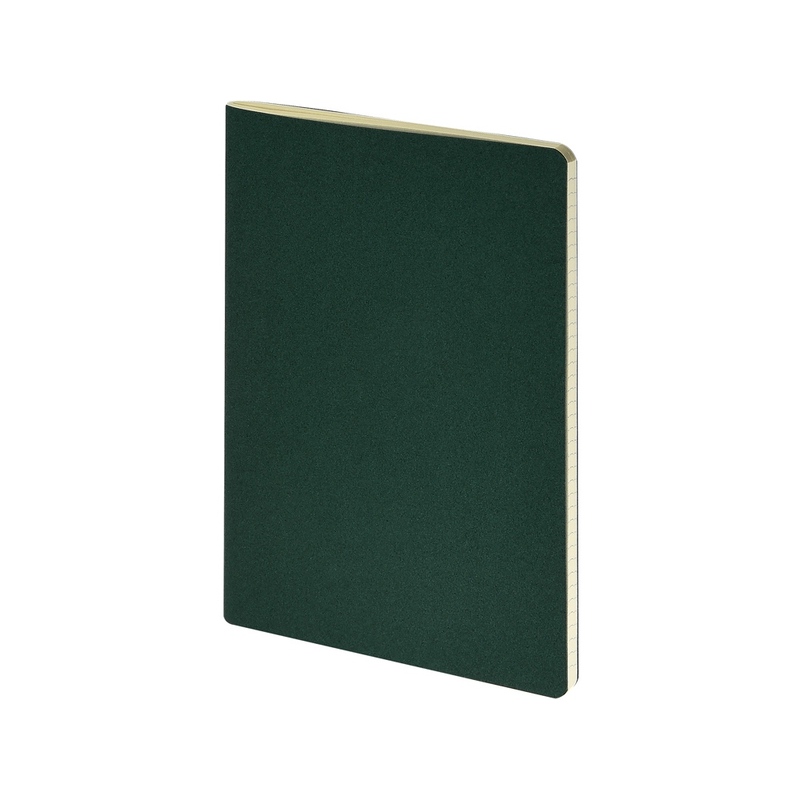 Бизнес-тетрадь А4 "Pragmatic",  40л., клетка, зеленый с логотипом