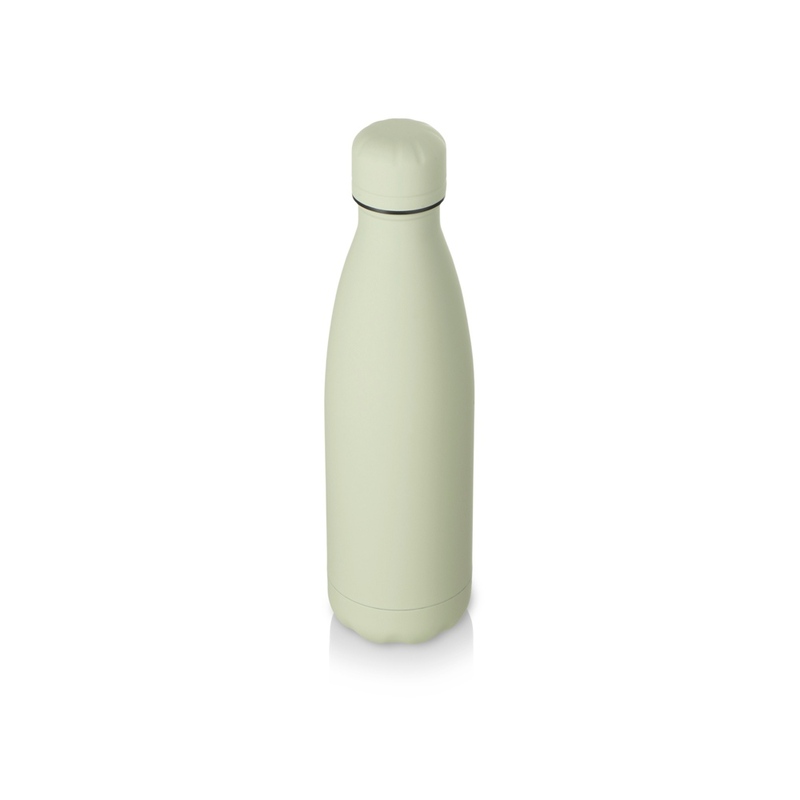 Термобутылка Актив Soft Touch, 500мл, оливковый с логотипом