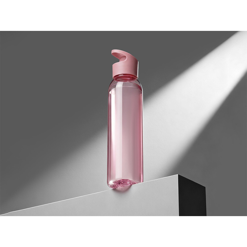 Бутылка для воды "Plain" 630 мл, Dust pink с логотипом