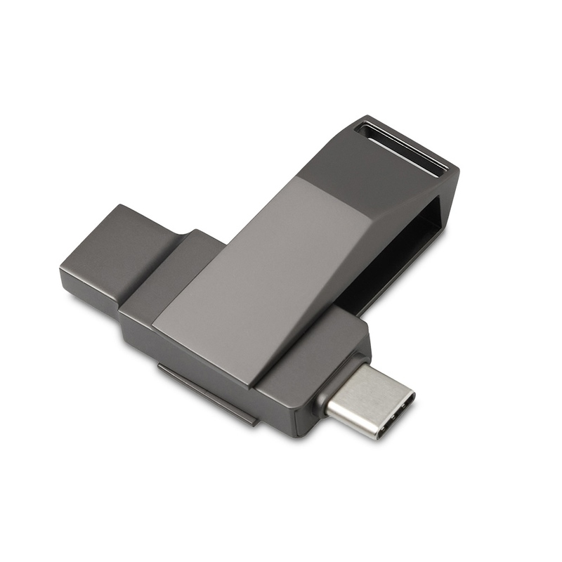 Флешка 64 ГБ USB Type-C и USB 3.0 «Тесла» с логотипом
