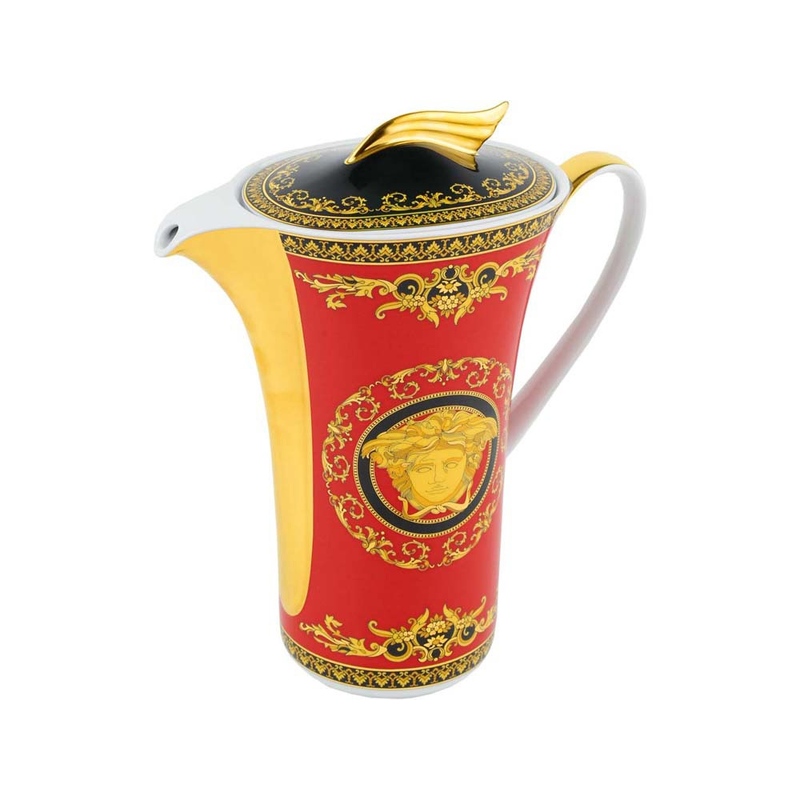 Кофейник Versace «Medusa» с логотипом