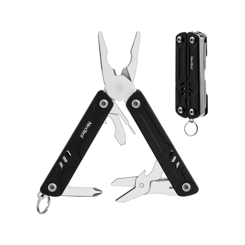 Мультитул NexTool Mini Sailor Pliers Lite, 7 функций (NE20314) с логотипом