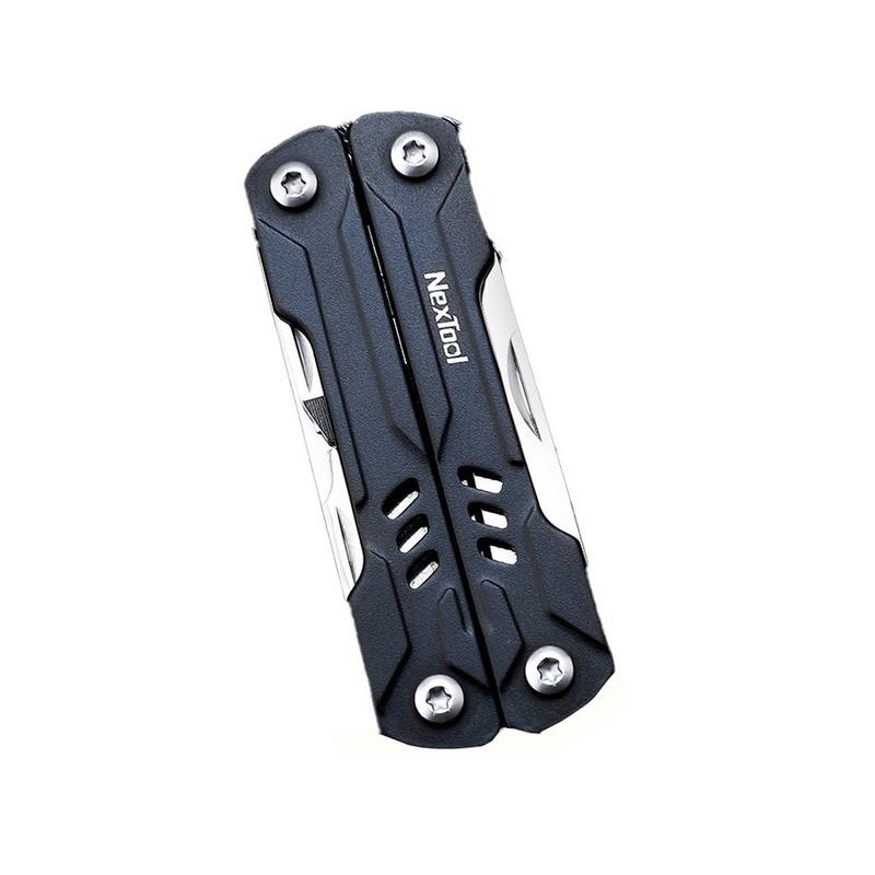 Мультитул Nextool Mini Sailor, черный, 10 функций (NE20237) с логотипом