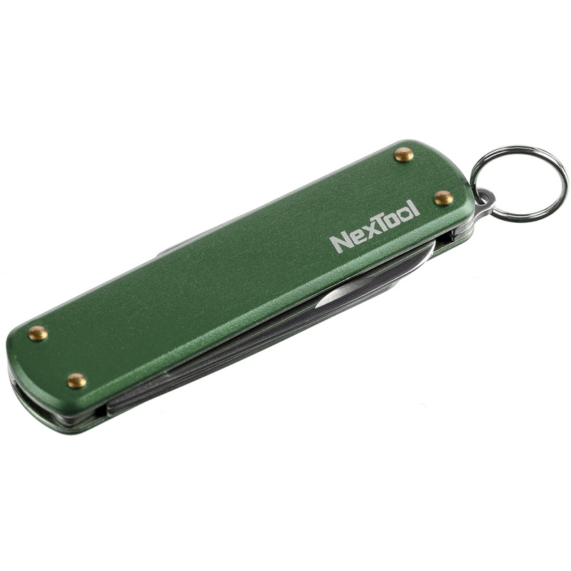 Нож-брелок Nextool Mini, зеленый (NE0143) с логотипом