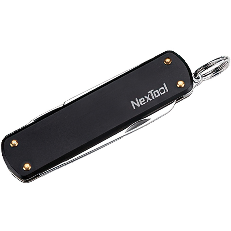 Нож-брелок Nextool Mini, черный (NE0141) с логотипом