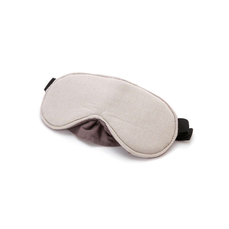 Маска для глаз "Luxury Eye Mask", бежевый с логотипом
