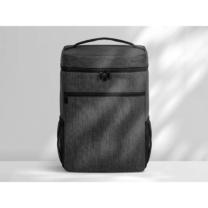 Рюкзак-холодильник Coolpack, серый с логотипом