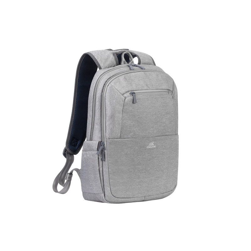 RIVACASE 7760 grey ECO рюкзак для ноутбука 15.6" с логотипом