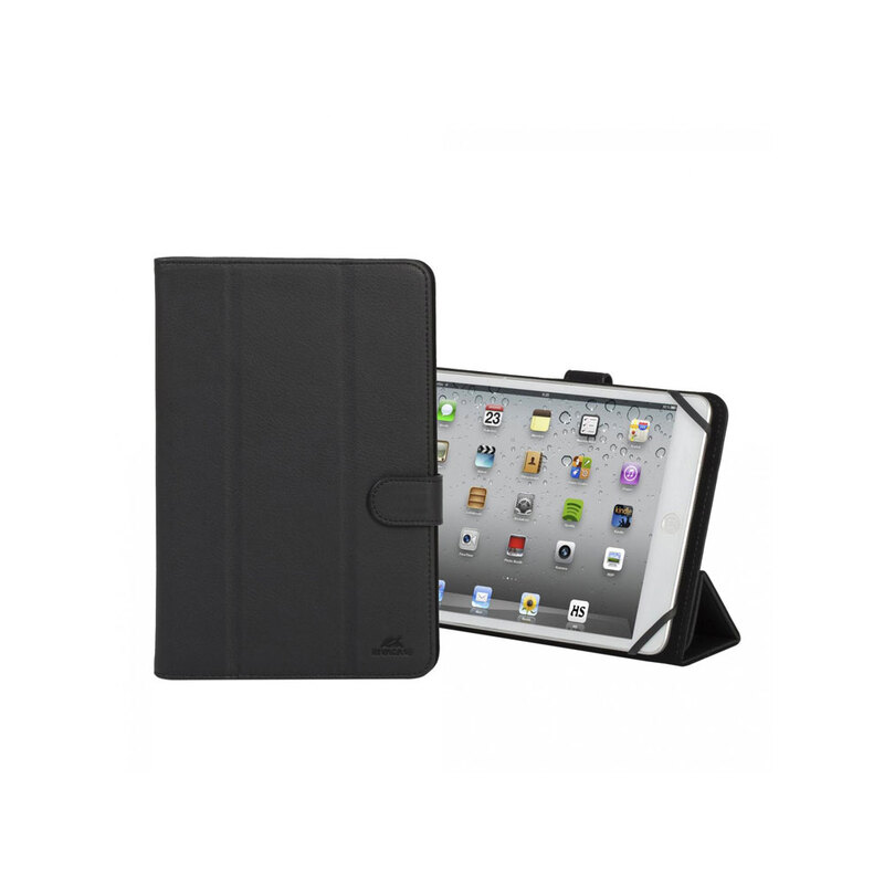 Универсальный чехол 3134 для планшетов 8", черный с логотипом