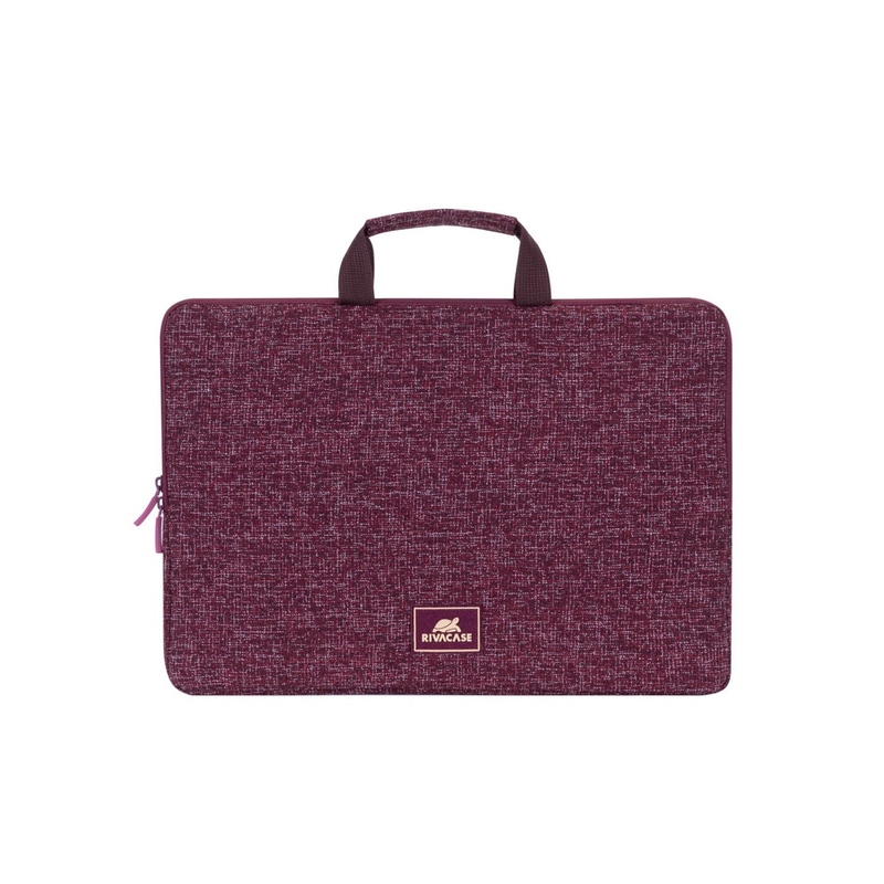 RIVACASE 7913 burgundy red чехол для ноутбука 13.3" с логотипом