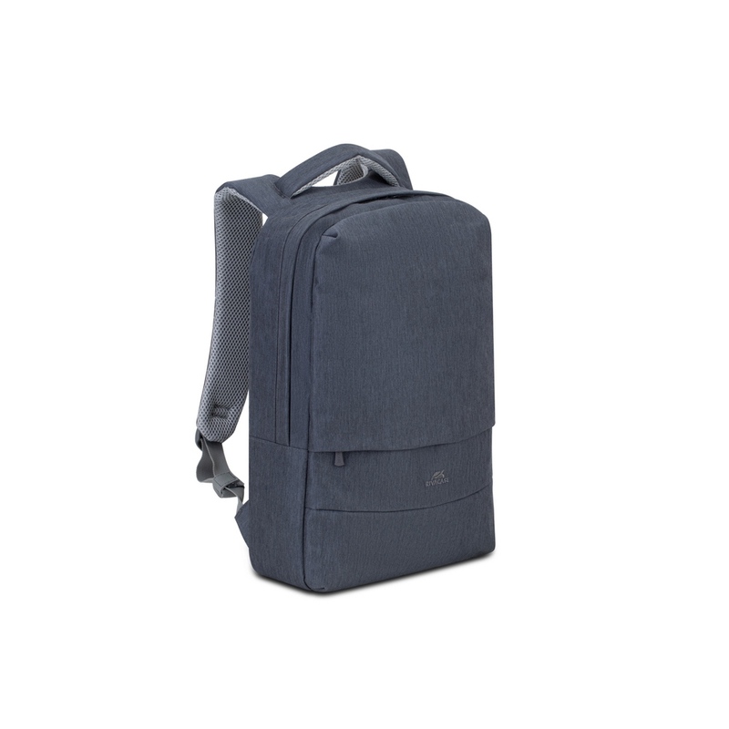 RIVACASE 7562 dark grey рюкзак для ноутбука 15.6", темно-серый с логотипом