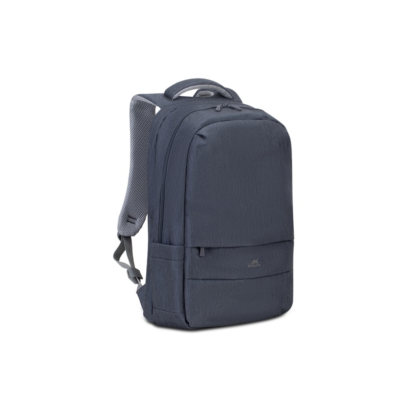 RIVACASE 7567 dark grey рюкзак для ноутубука 17.3" с логотипом