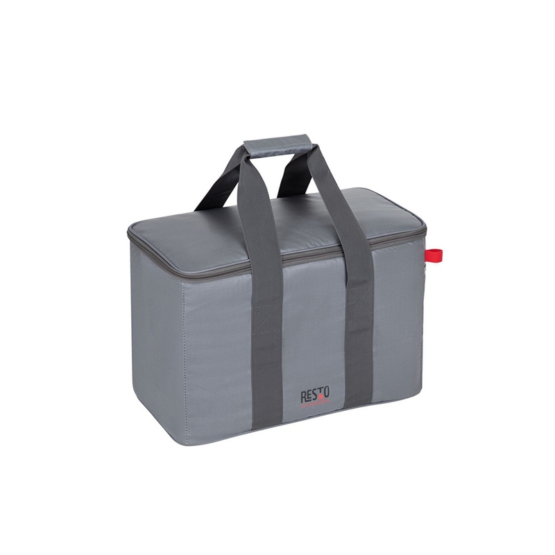 RESTO 5523 grey Изотермическая сумка-холодильник, 20.5 л, /6 с логотипом
