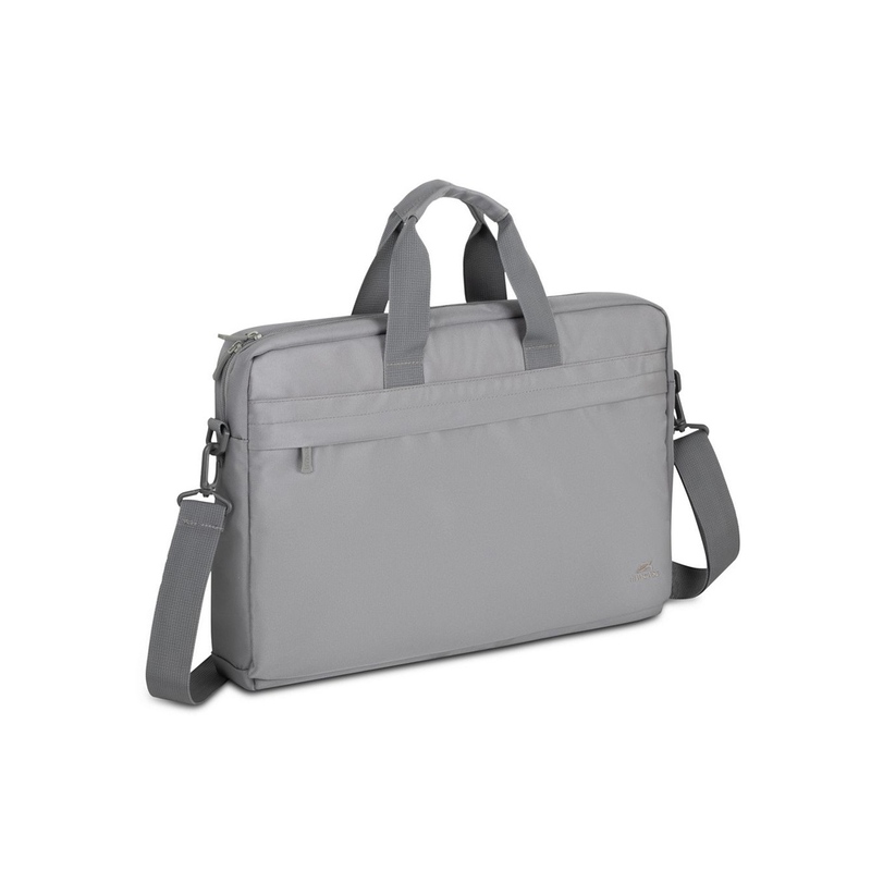 RIVACASE 8235 light grey сумка для ноутбука 15,6" / 6 с логотипом