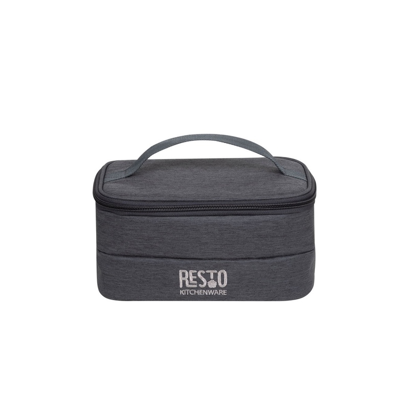 RESTO 5502 grey Изотермическая сумка для ланч боксов, 3.5 л, /12 с логотипом
