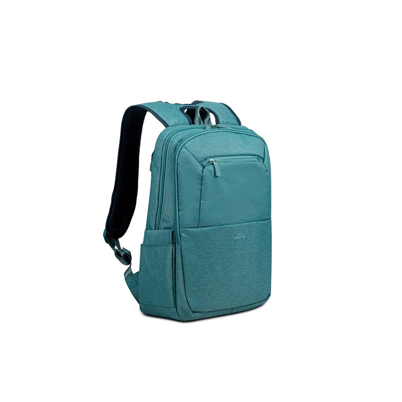RIVACASE 7760 aquamarine ECO рюкзак для ноутбука 15.6" / 6 с логотипом
