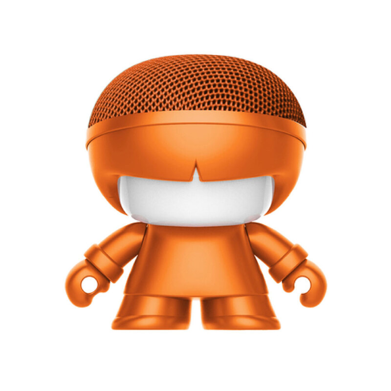 Портативная колонка Bluetooth XOOPAR mini Xboy Metallic, оранжевый с логотипом