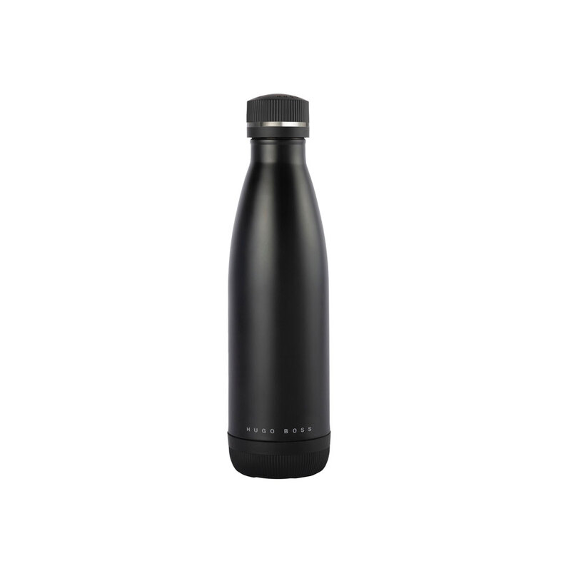 Термобутылка с вакуумной изоляцией Matrix Black, Hugo Boss (Р) с логотипом