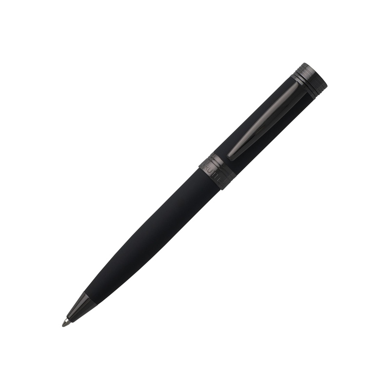Шариковая авторучка Zoom Soft Black с логотипом