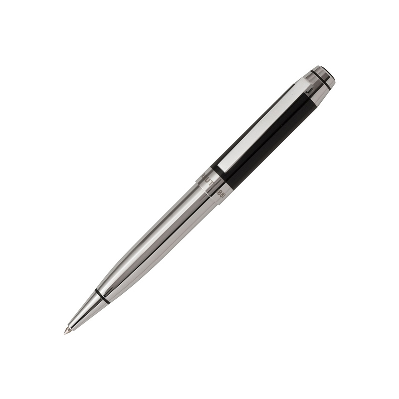 Шариковая авторучка Heritage black с логотипом